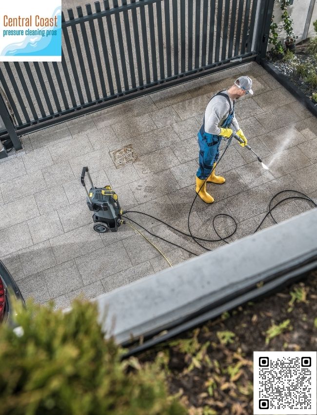 Driveway Oil Stain Removal in Gosford